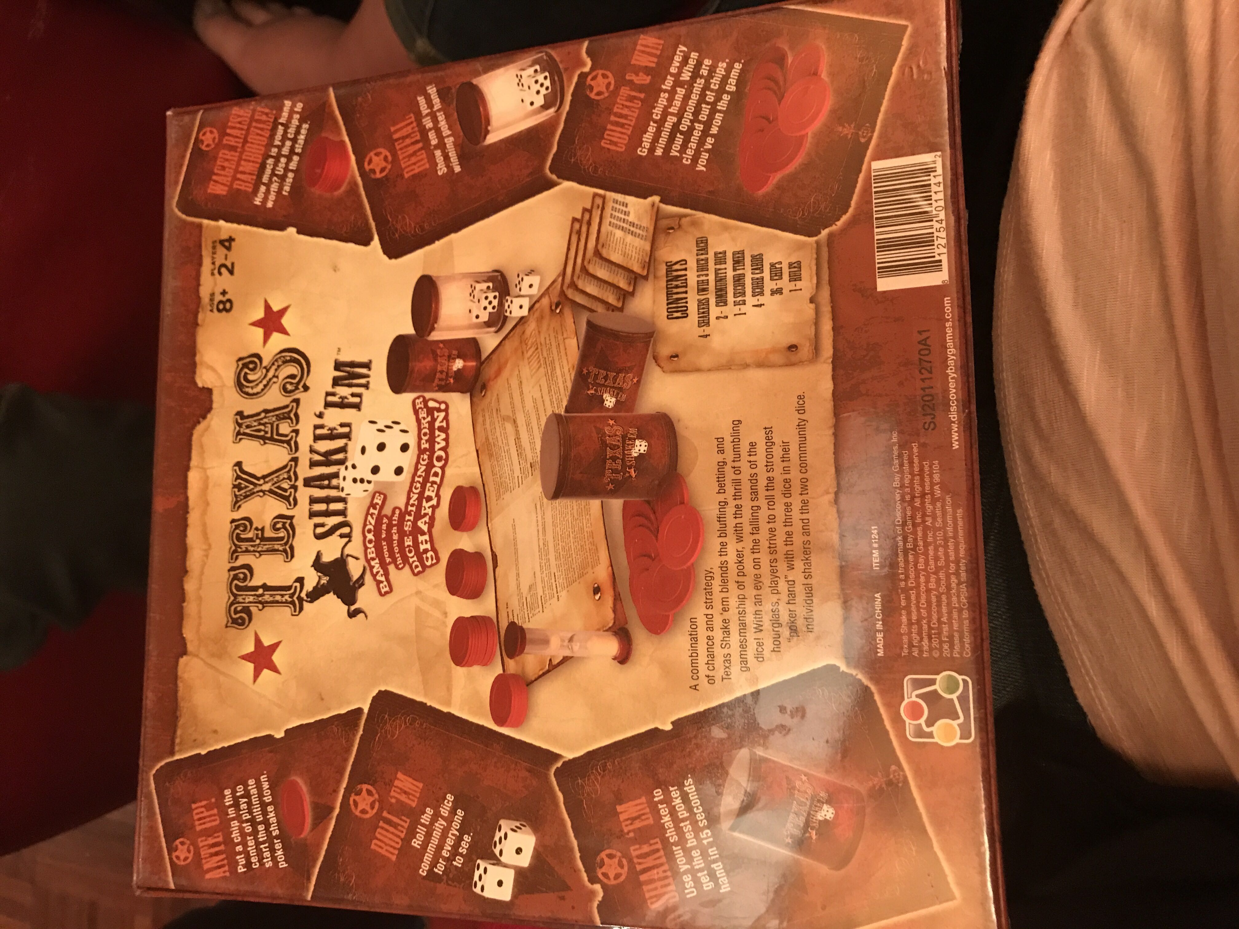 Texas Shake’Em  (2-4) board game collectible [Barcode 812754011412] - Main Image 2