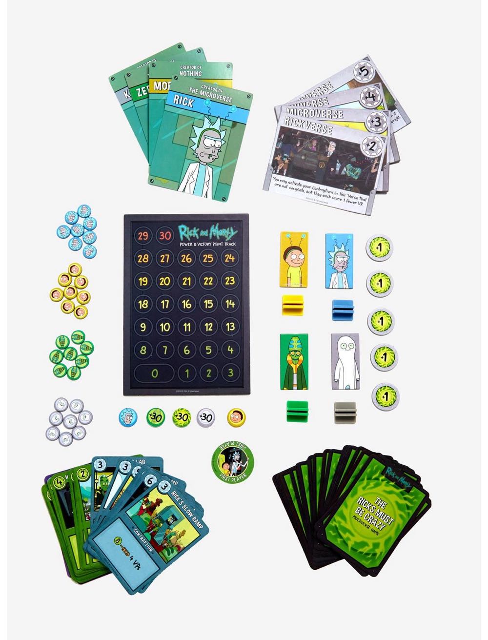 Rick and Morty - “The Ricks Must Be Crazy” Multiverse Game  board game collectible [Barcode 814552026612] - Main Image 2