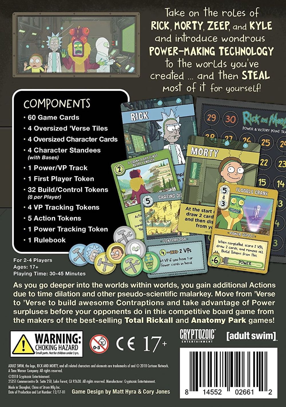 Rick and Morty - “The Ricks Must Be Crazy” Multiverse Game  board game collectible [Barcode 814552026612] - Main Image 3