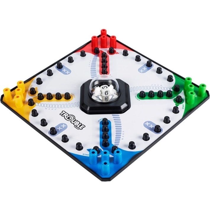 Trouble  (2-4) board game collectible [Barcode 630509556243] - Main Image 2