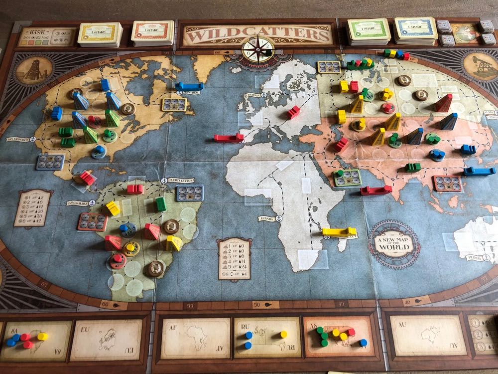 Wildcatters (2nd Edition)  (2 3 4) board game collectible [Barcode 864562000256] - Main Image 3
