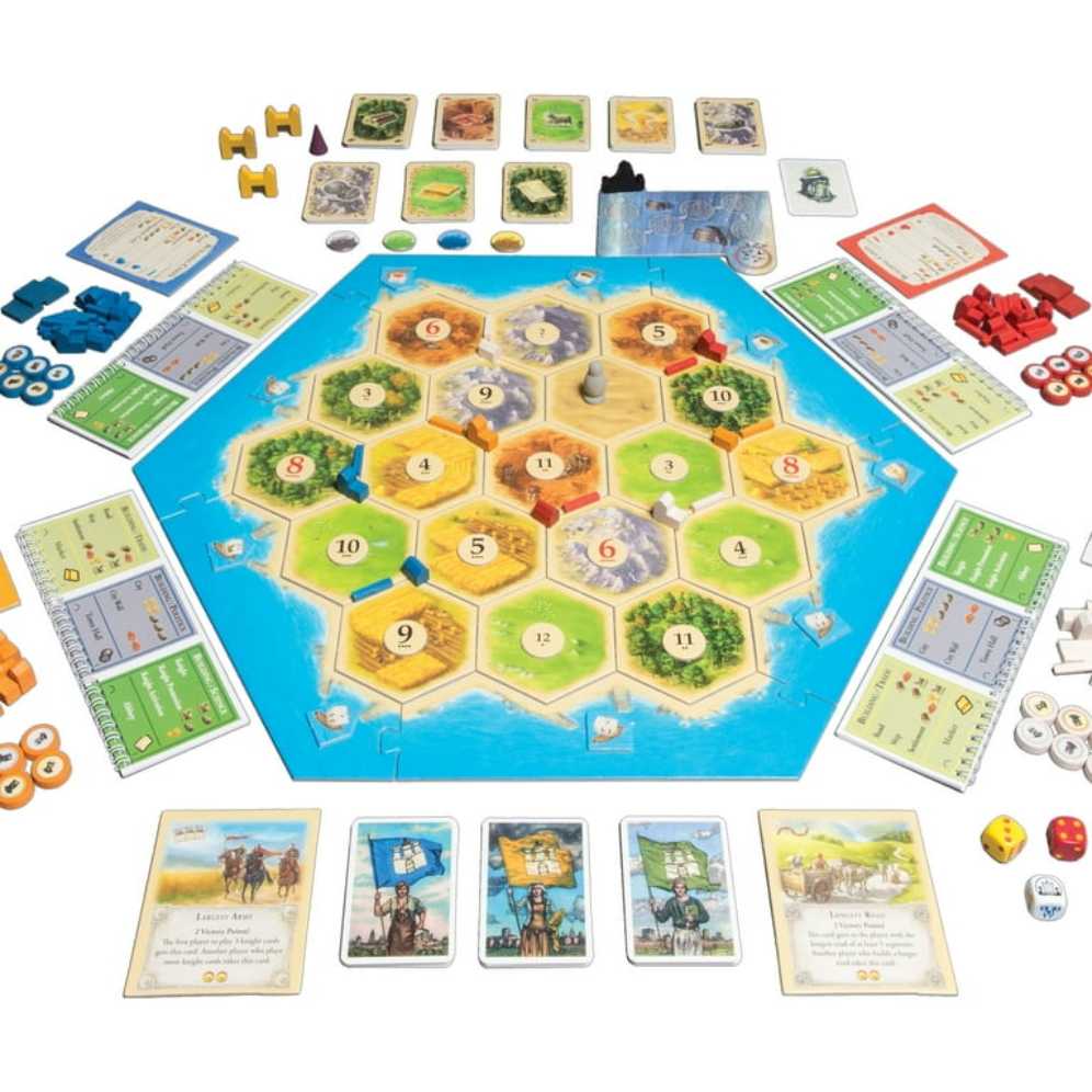 Catan Cities & Knights Expansion  (3-4) board game collectible [Barcode 029877030774] - Main Image 3