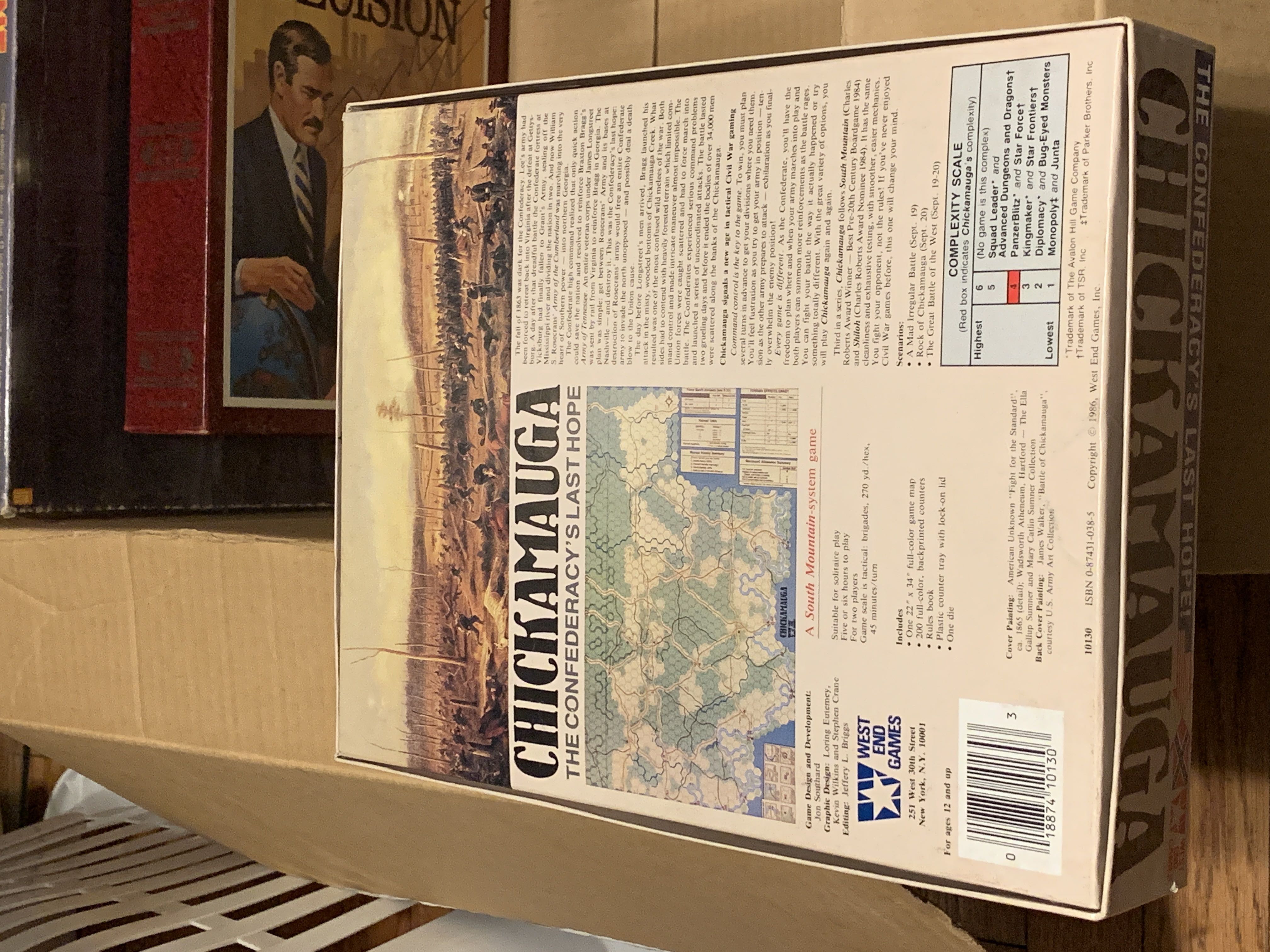 Chickamauga  (2 Or More) board game collectible [Barcode 018874101303] - Main Image 2