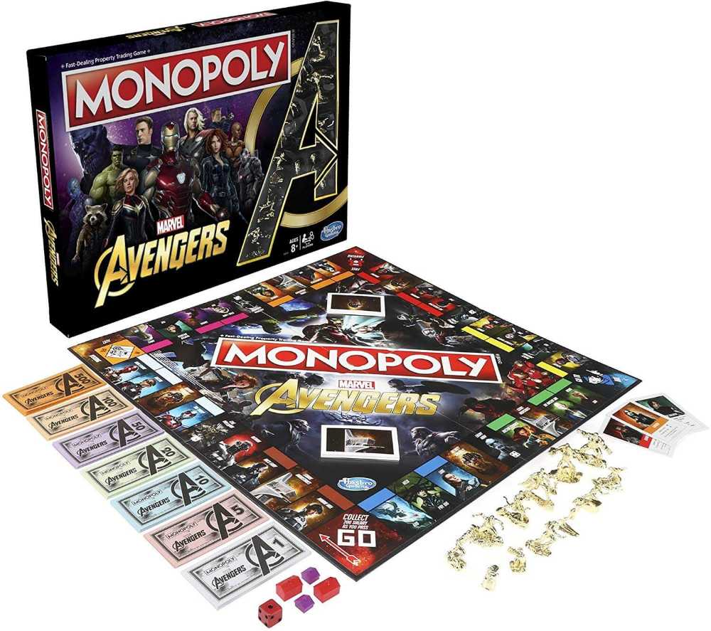 Monopoly Avengers  (2-6) board game collectible [Barcode 630509850587] - Main Image 3