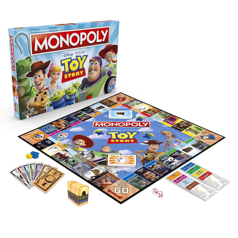 Toy Story Monopoly   (2 - 6) board game collectible [Barcode 630509784653] - Main Image 2