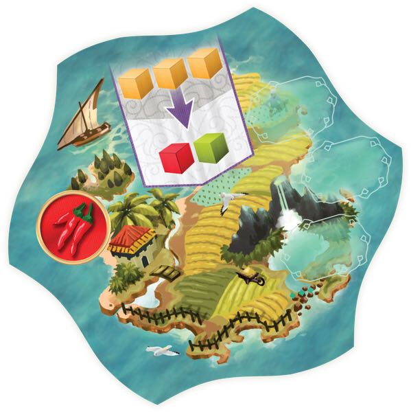 Century Eastern Wonders  (2 - 4) board game collectible [Barcode 826956400301] - Main Image 4