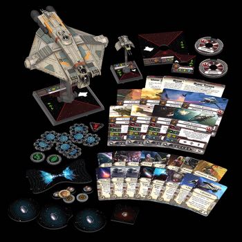 Star Wars X-Wing: Ghost Expansion Pack  (2) board game collectible [Barcode 841333100605] - Main Image 2