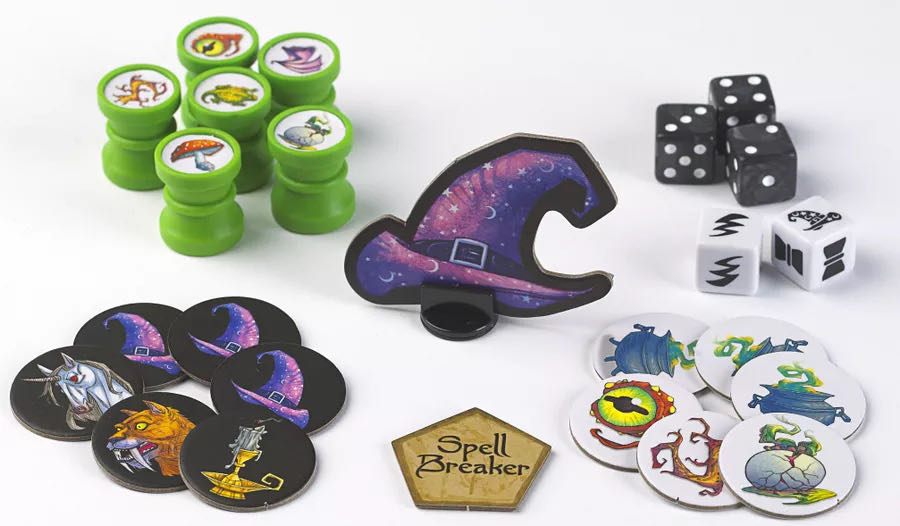 Cauldron Quest  (2-4) board game collectible [Barcode 643356054831] - Main Image 4