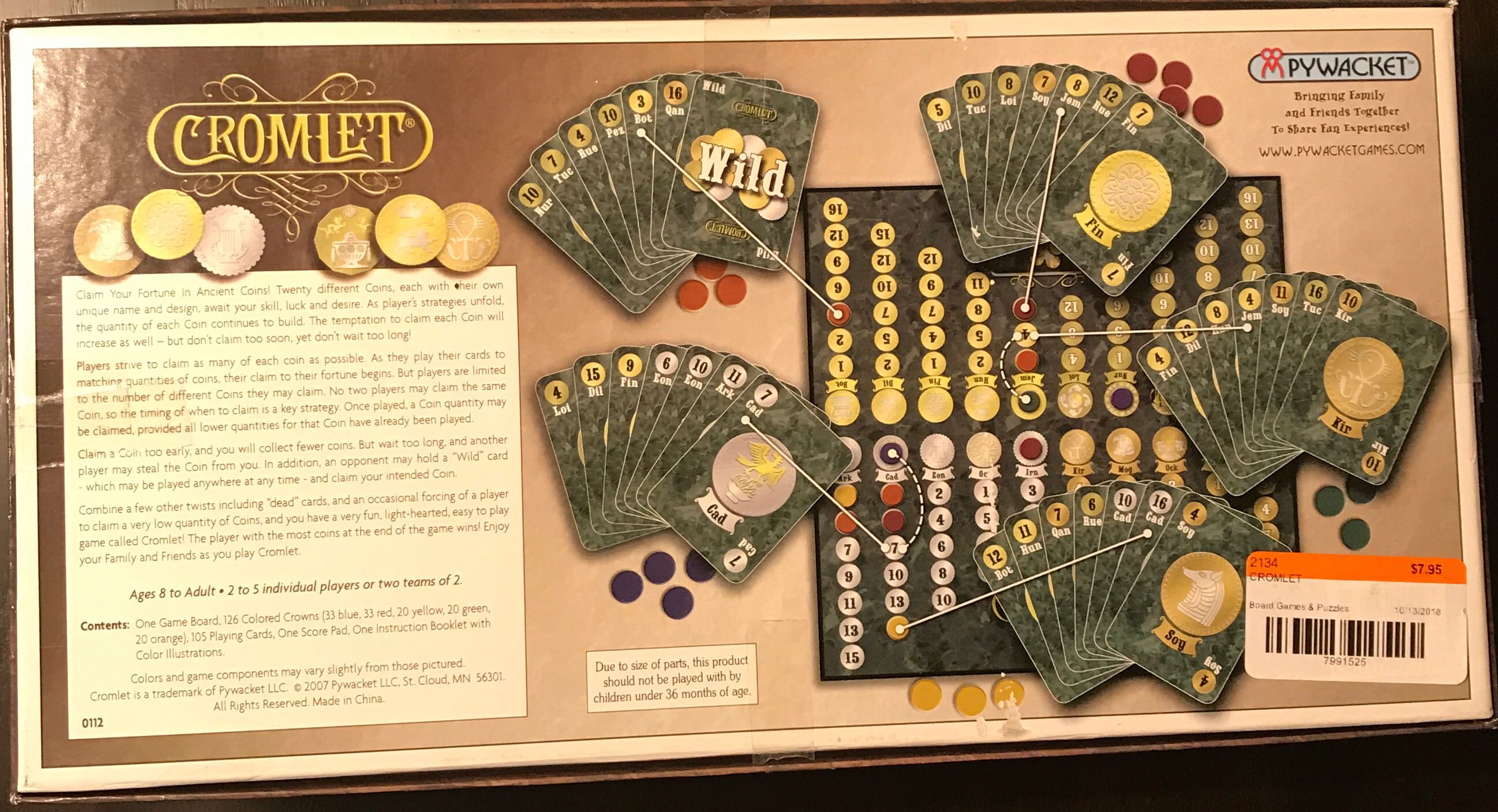 Cromlet  (2-5) board game collectible - Main Image 2