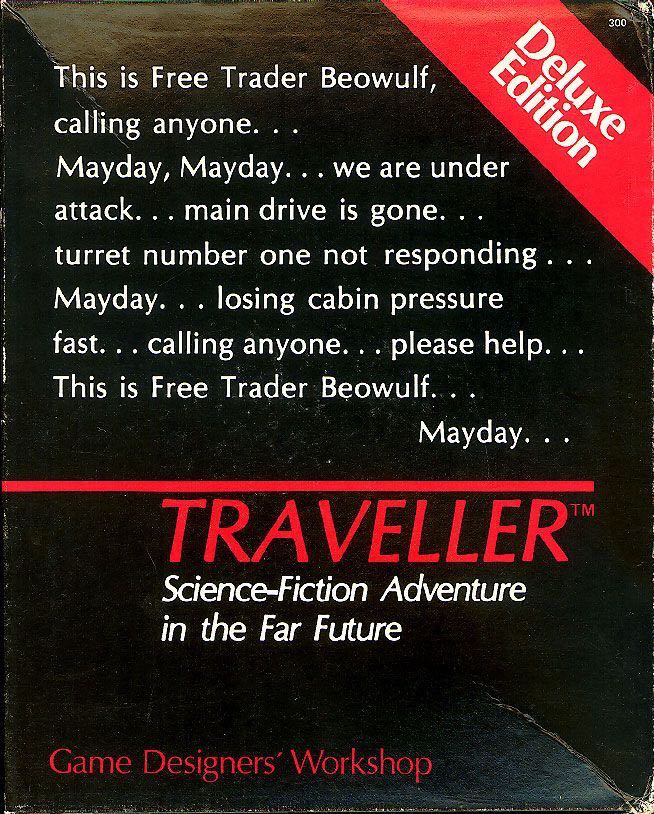 Traveller Deluxe Edition (1981) (1-8) board game collectible - Main Image 1