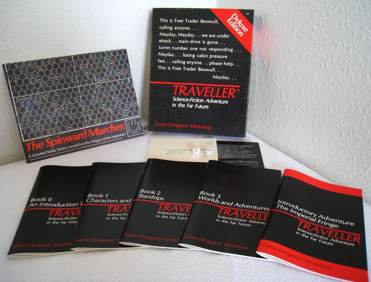 Traveller Deluxe Edition (1981) (1-8) board game collectible - Main Image 4