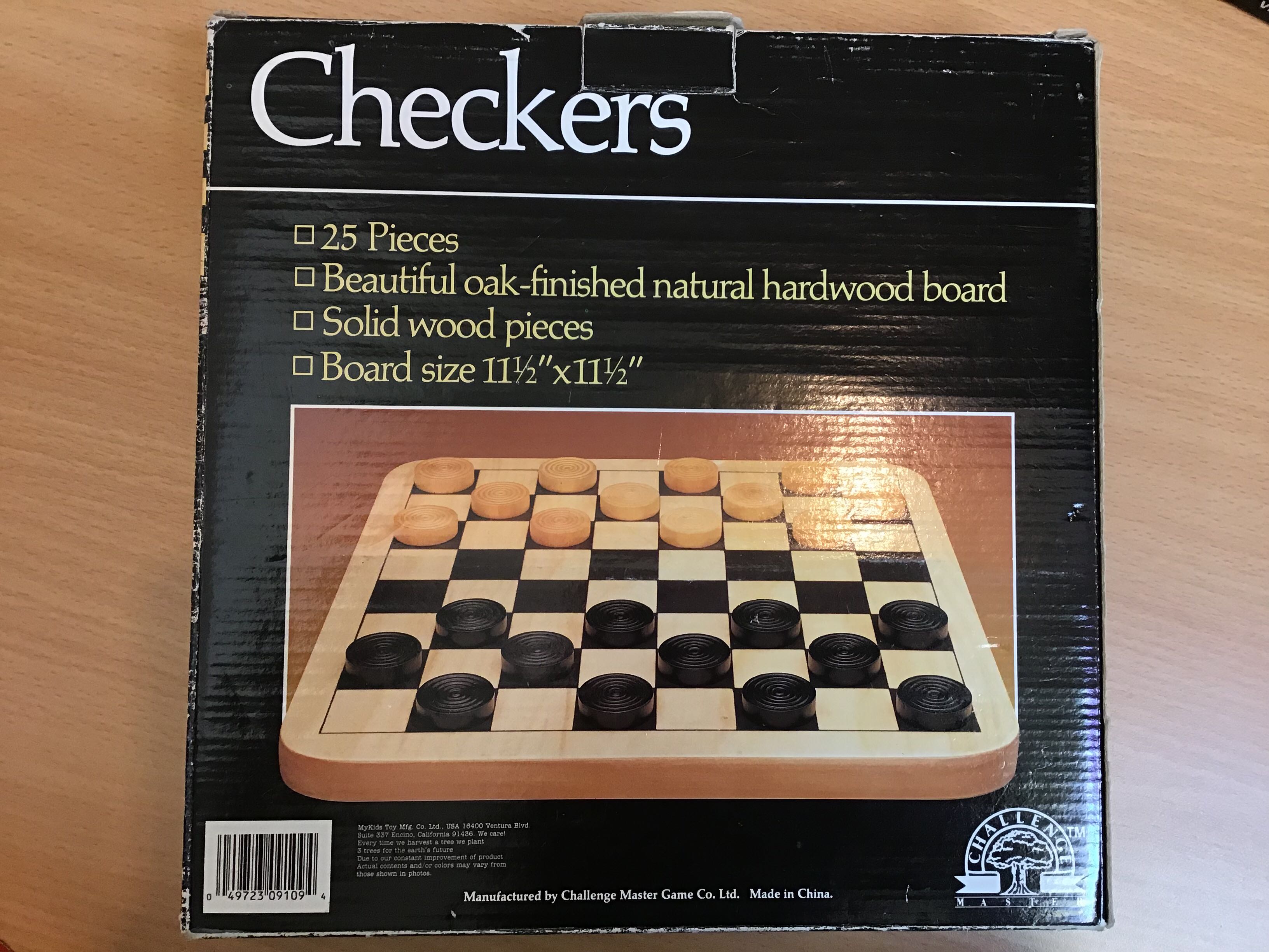 Checkers  board game collectible [Barcode 049723091094] - Main Image 2