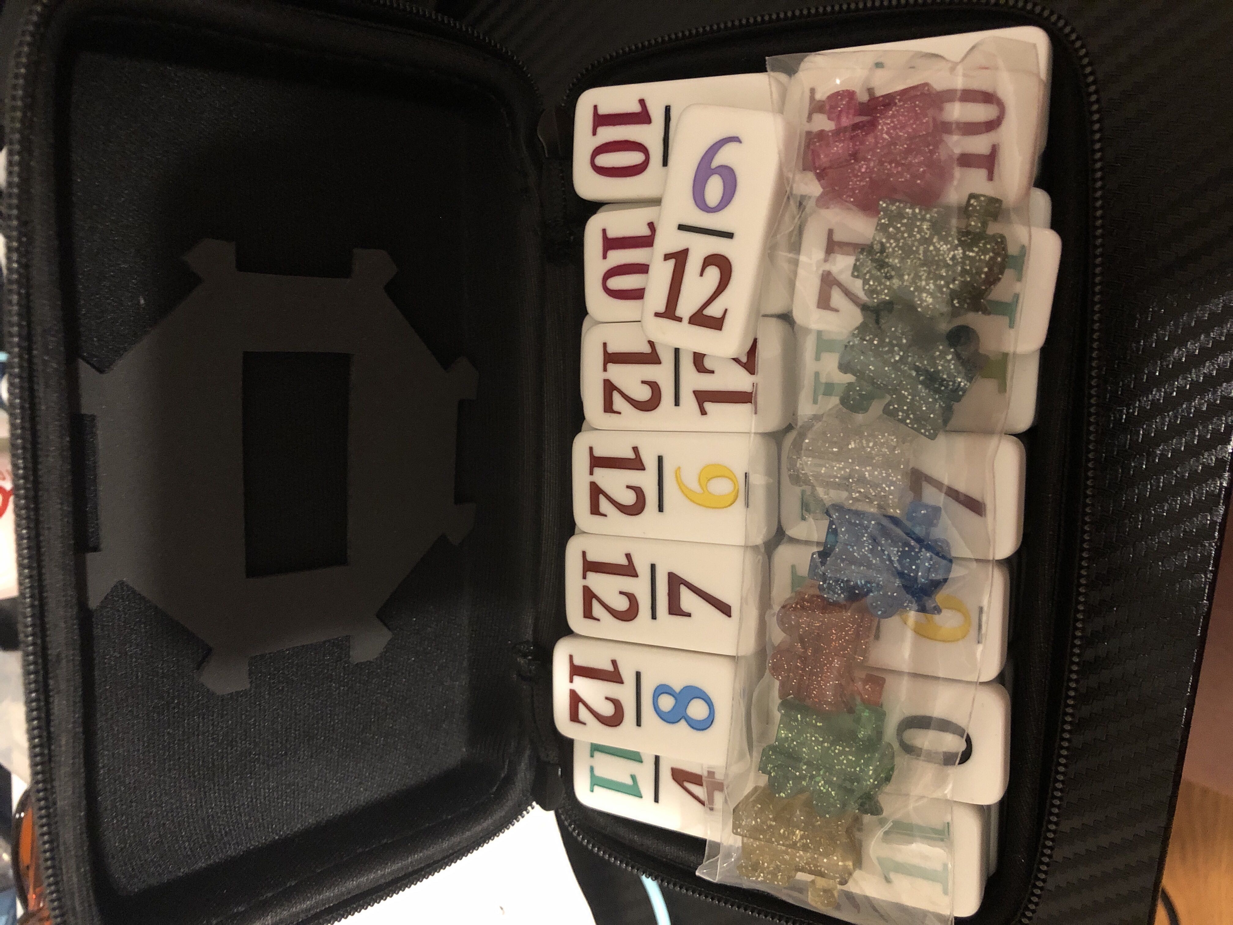 Mexican Train Dominos  (2-8) board game collectible - Main Image 2