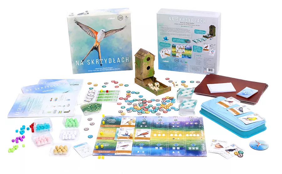 Wingspan Base Game  (1 - 5) board game collectible [Barcode 653341029102] - Main Image 3