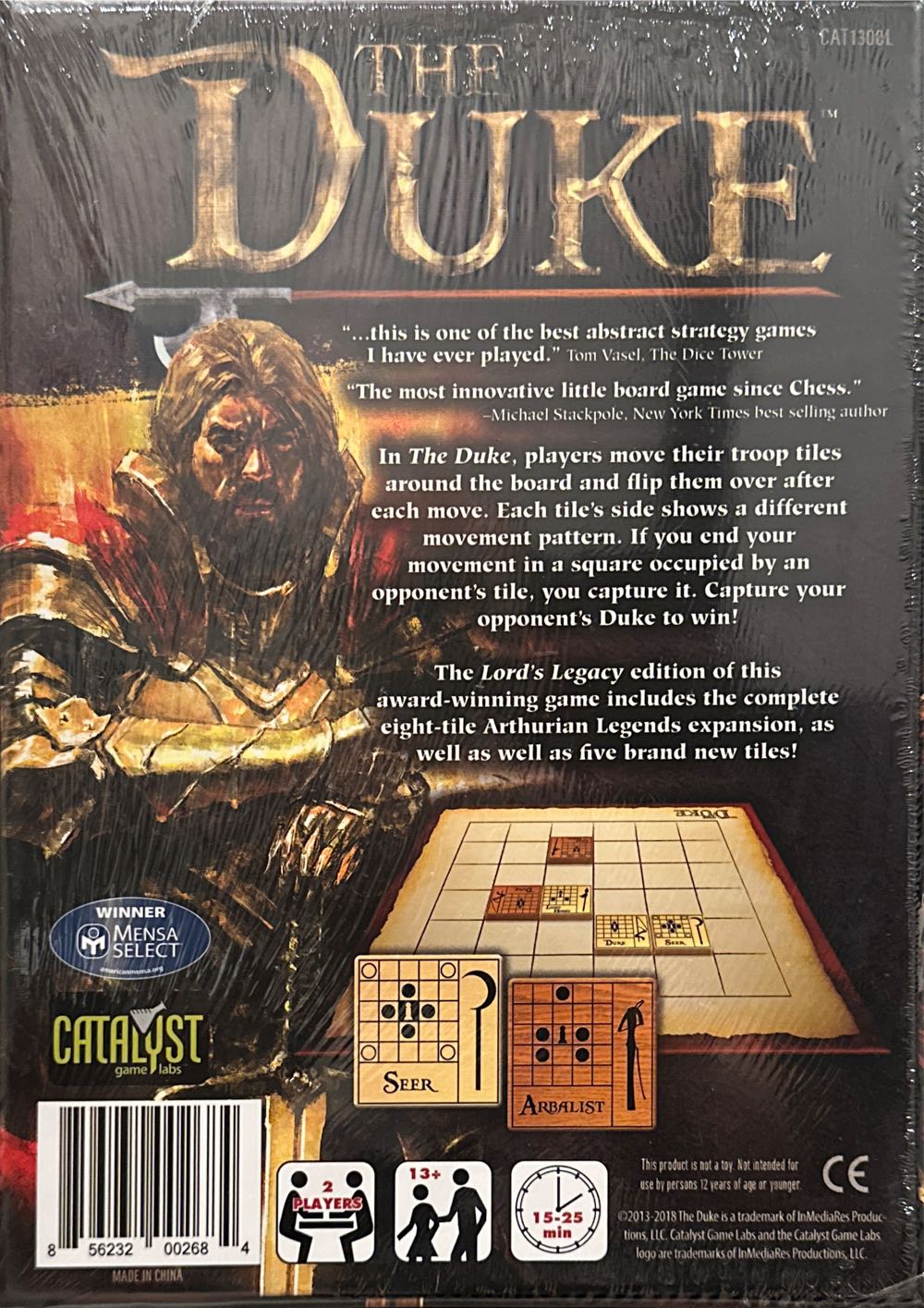 The Duke: Lord’s Legacy  (2) board game collectible [Barcode 856232002684] - Main Image 2