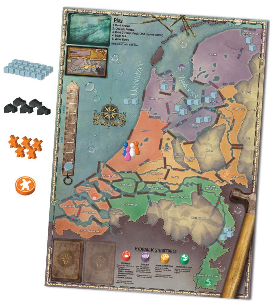 Pandemic: Rising Tide  (2-5) board game collectible [Barcode 8717371241469] - Main Image 2