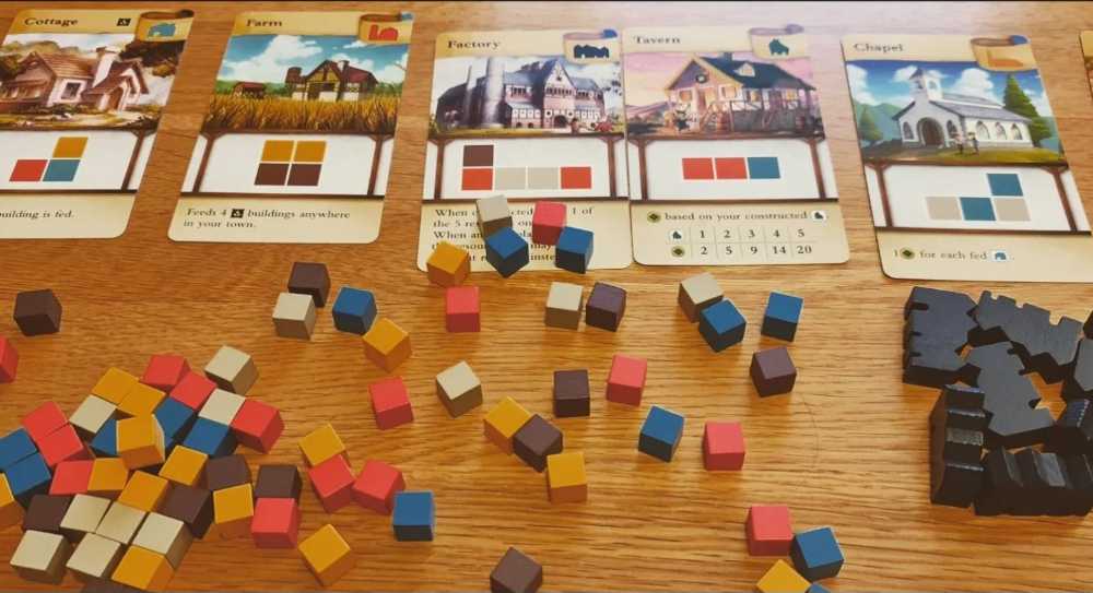 Tiny Towns  (1-6) board game collectible - Main Image 4
