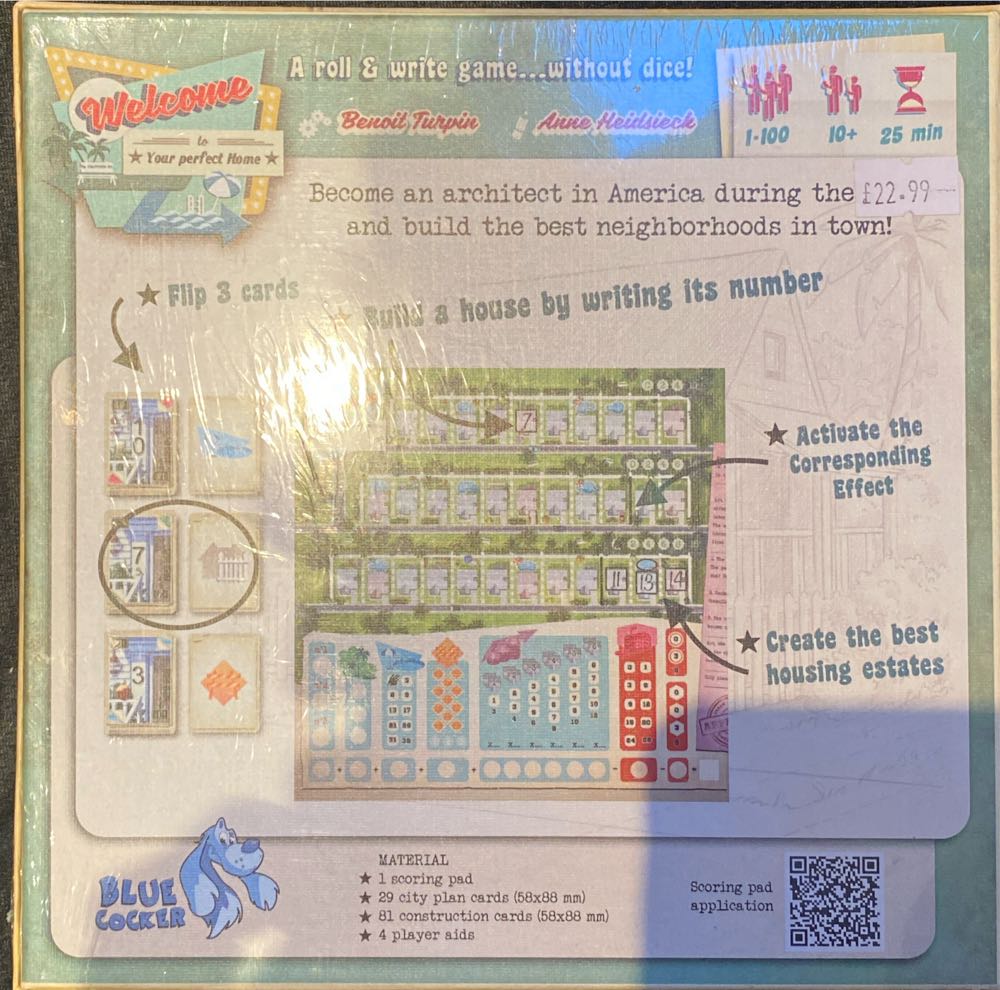 Welcome To  (2-4) board game collectible - Main Image 2