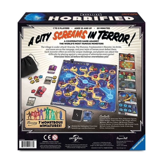 Horrified  (1-5) board game collectible - Main Image 2