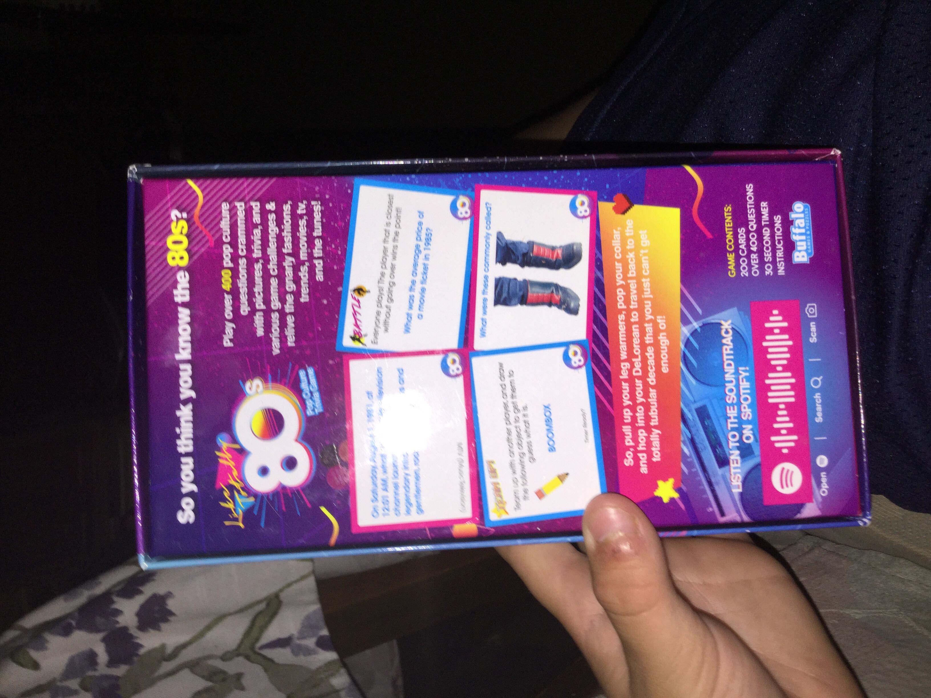 Like Totally 80s  (3) board game collectible [Barcode 079346002122] - Main Image 2