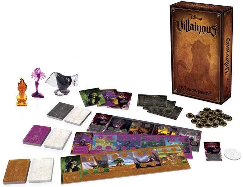 Villainous: Disney Evil Comes Prepared  (2-3) board game collectible [Barcode 810558018378] - Main Image 2