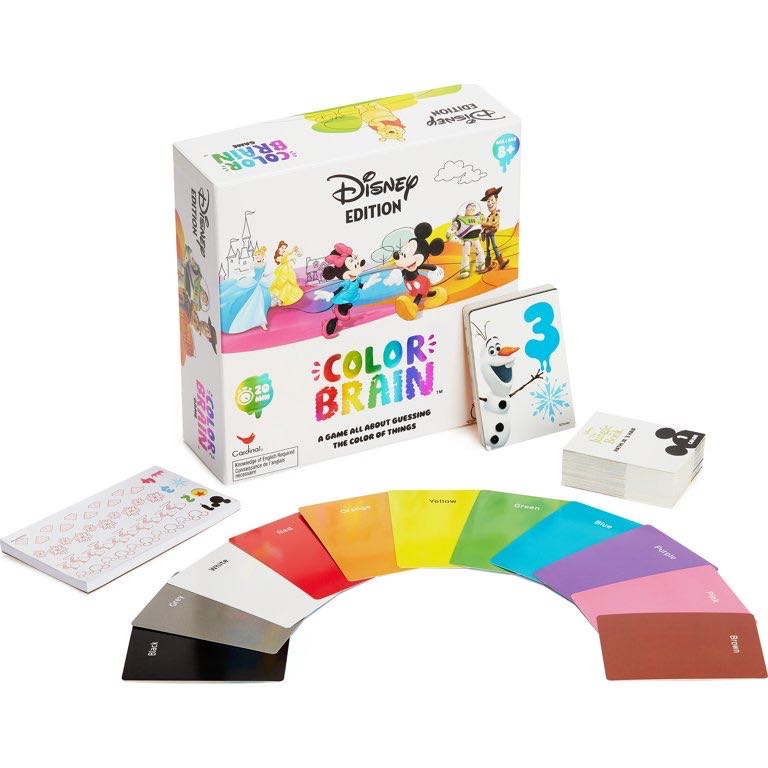 Color Brain: Disney Edition  (2-20) board game collectible [Barcode 778988257296] - Main Image 2