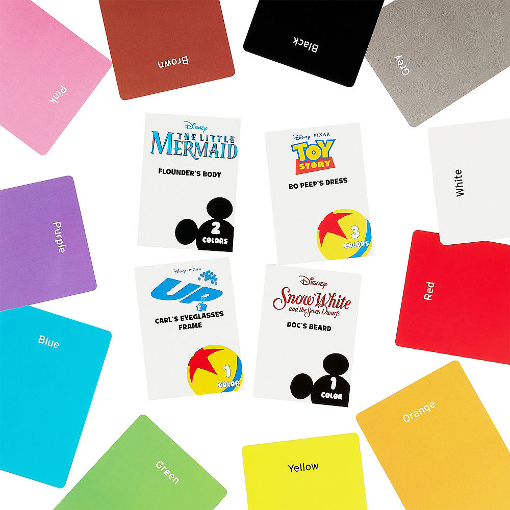 Color Brain: Disney Edition  (2-20) board game collectible [Barcode 778988257296] - Main Image 4