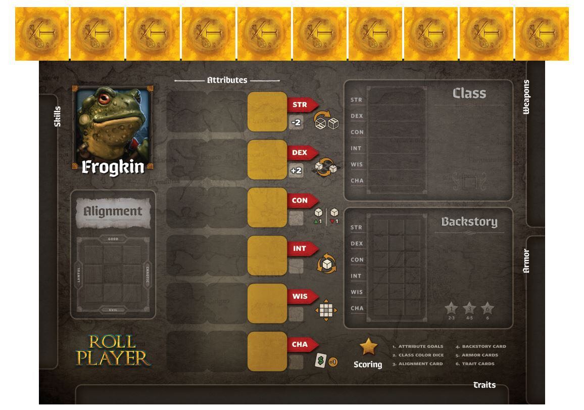 Roll Player: Frogkin Promo  board game collectible - Main Image 2
