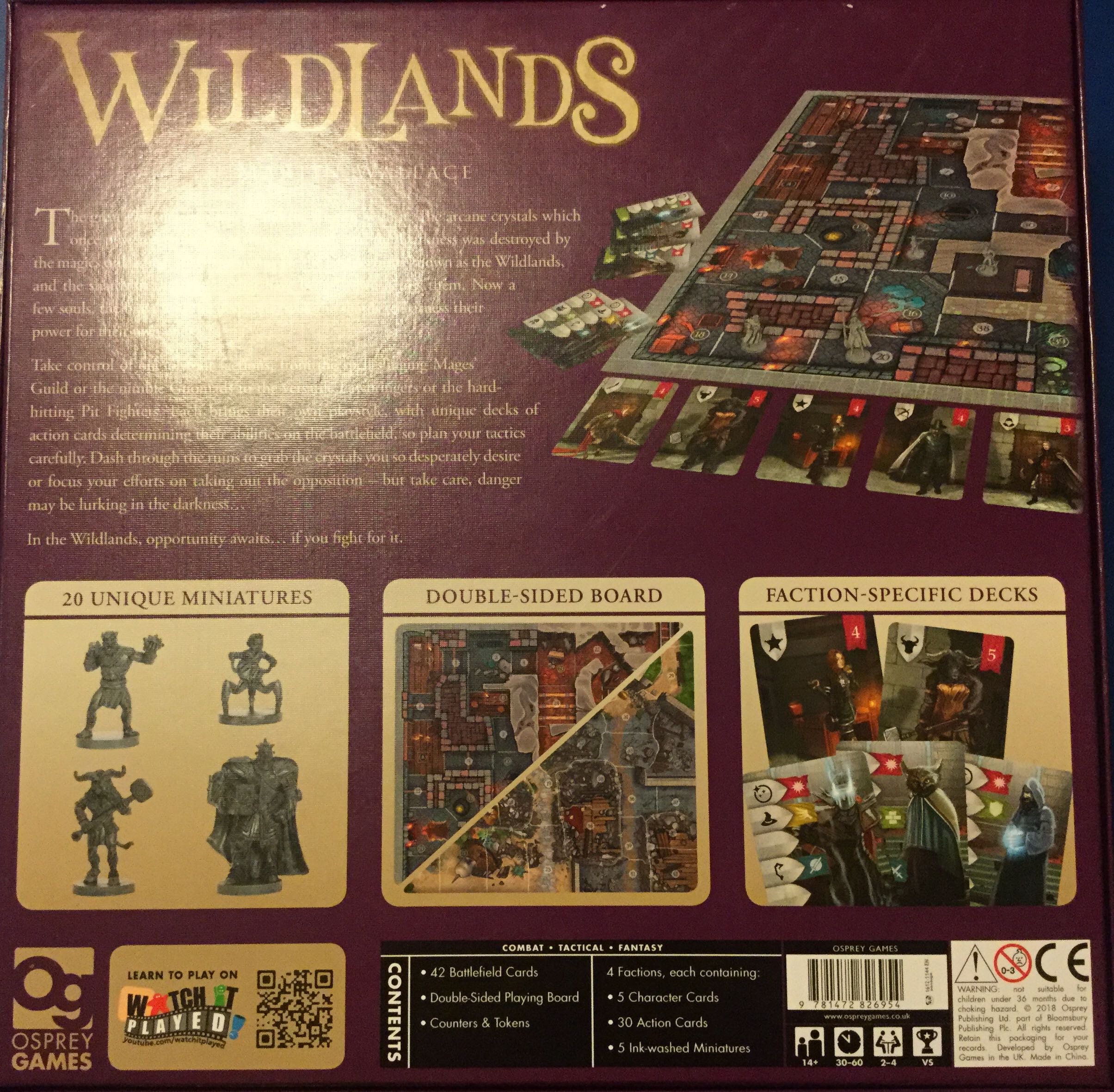 Wildlands  (2-4) board game collectible [Barcode 9781472826954] - Main Image 2