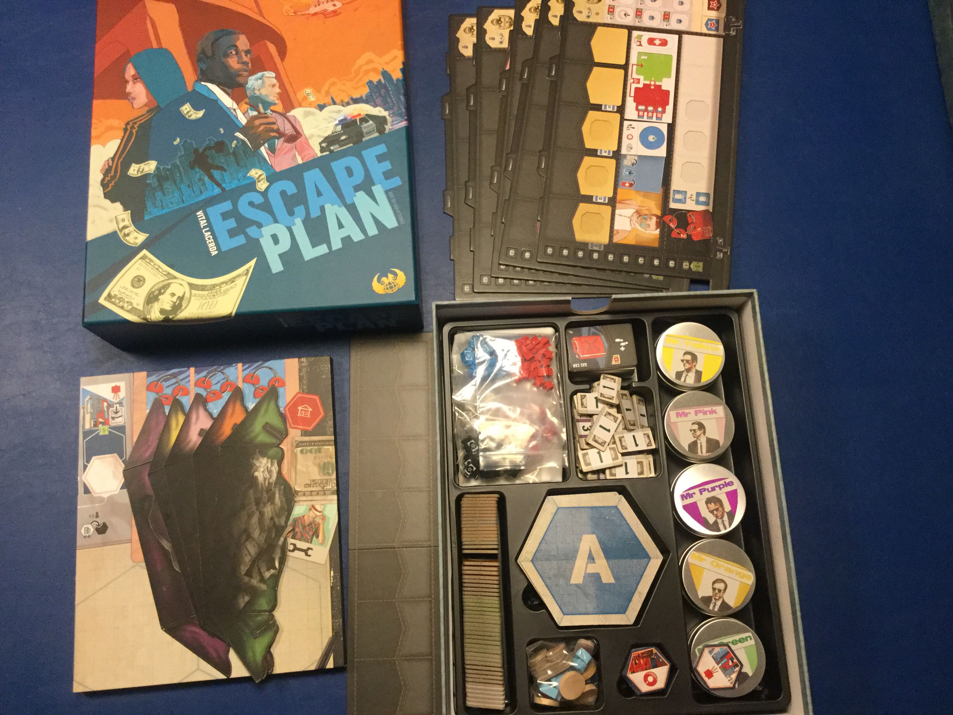 Escape Plan  (1-5) board game collectible [Barcode 609456647922] - Main Image 3