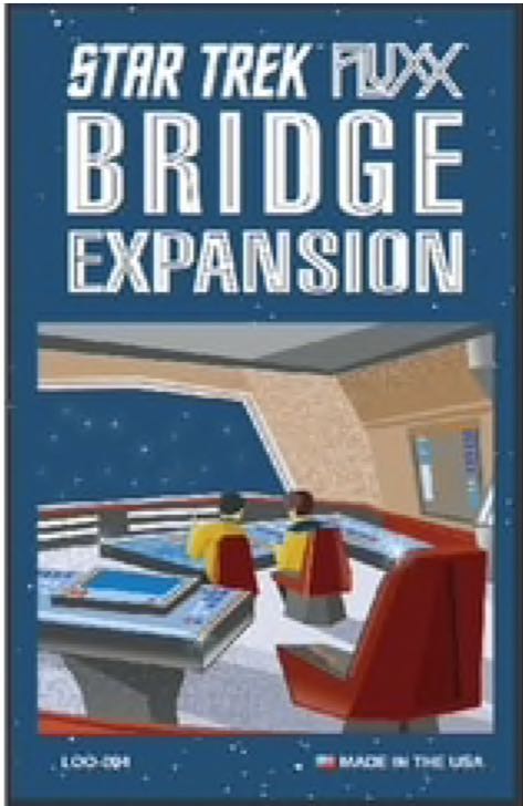 Fluxx: Star Trek - Bridge Expansion  board game collectible [Barcode 857848004758] - Main Image 1