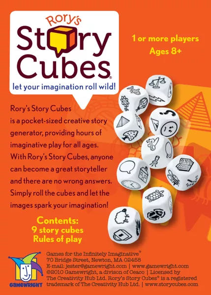 Rory’s Story Cubes  (1-12) board game collectible [Barcode 759751003180] - Main Image 2