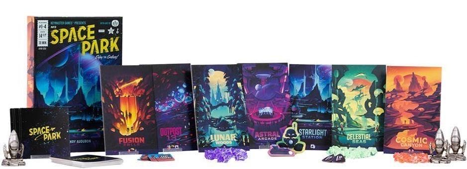 Space Park 🏅  (1-4) board game collectible [Barcode 866708000236] - Main Image 3