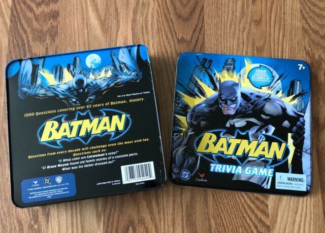 Batman Trivia Game  (2-4) board game collectible - Main Image 2
