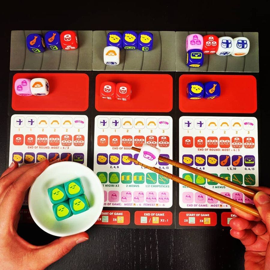Sushi Roll  (2-5) board game collectible [Barcode 759751004262] - Main Image 2