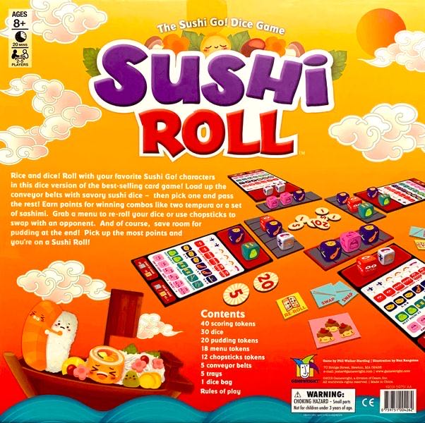 Sushi Roll  (2-5) board game collectible [Barcode 759751004262] - Main Image 3