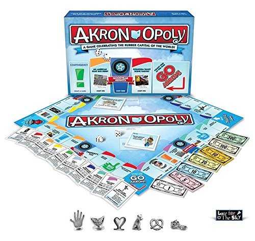 Akron Opoly  board game collectible [Barcode 730799002526] - Main Image 3