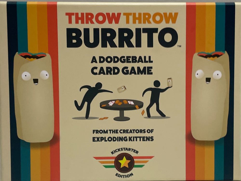 Throw Throw Burrito Kickstarter Version  (2-6) board game collectible [Barcode 852131006181] - Main Image 2