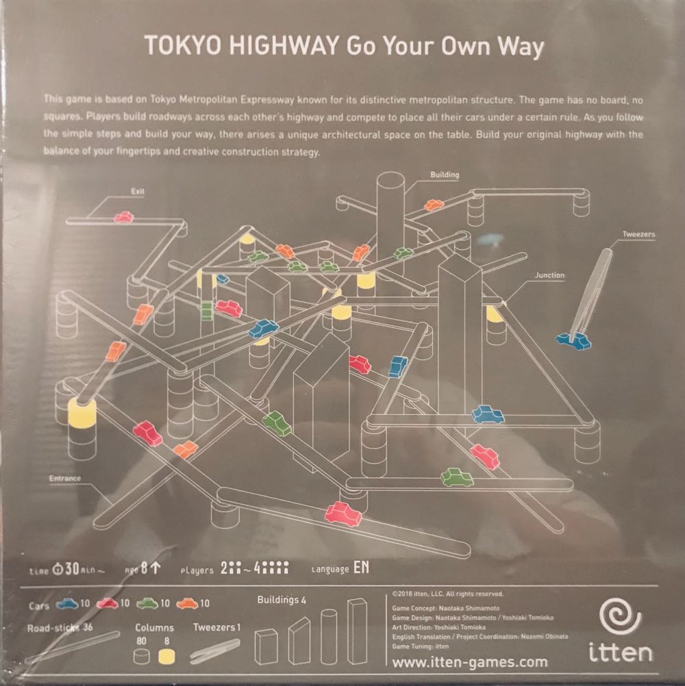Tokyo Highway board game  (2-4) board game collectible [Barcode 3558380057536] - Main Image 2
