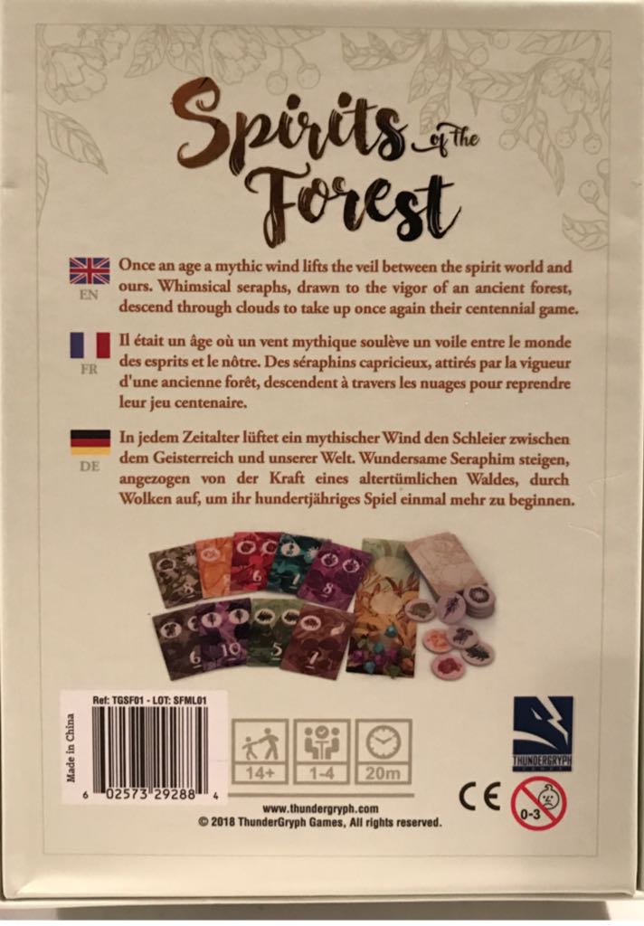 Spirits of the Forest  (1-4) board game collectible [Barcode 602573292884] - Main Image 2