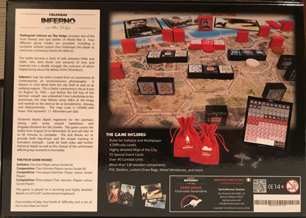 Stalingrad: Inferno on the Volga  (1-3) board game collectible - Main Image 2
