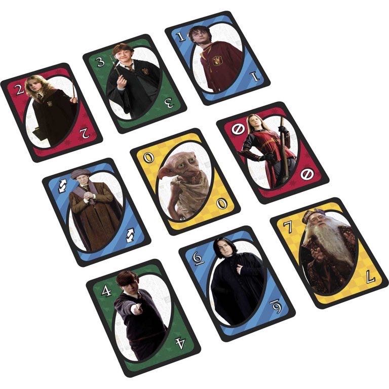 UNO: Harry Potter  (2-10) board game collectible [Barcode 887961587579] - Main Image 3
