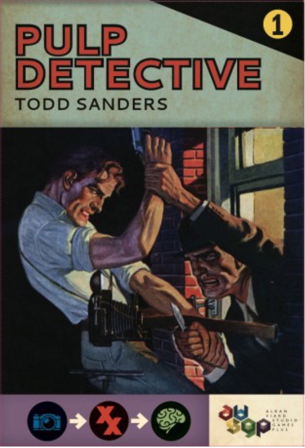 Pulp Detective: Expansion 1 - Double Cross, Masterminds and Sidekicks  (1-2) board game collectible [Barcode 653341426062] - Main Image 1
