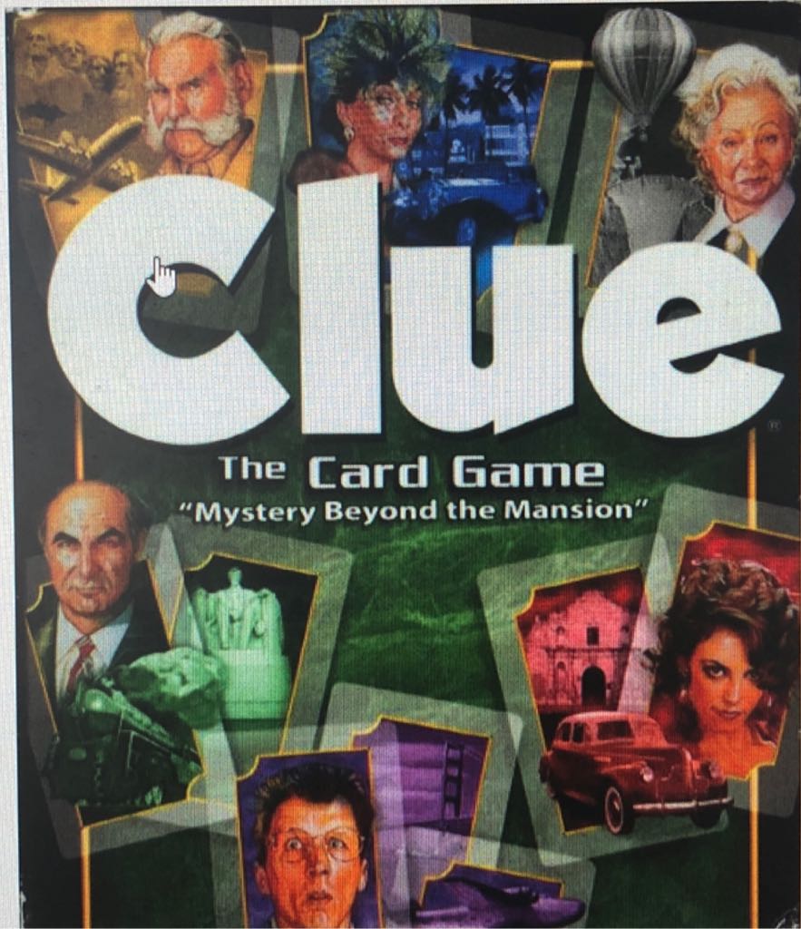 Clue: The Card Game board game collectible - Main Image 1