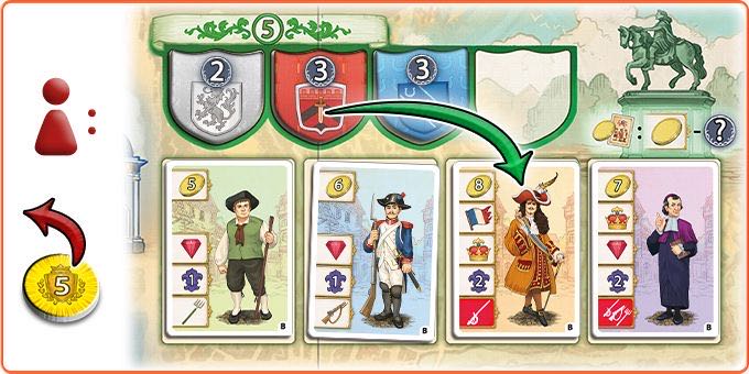 Bastille  (3-4) board game collectible [Barcode 4010350201824] - Main Image 4