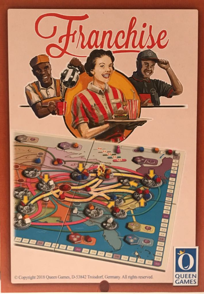 Franchise: Queenie 1 Milestones  (2-5) board game collectible [Barcode 4010350464328] - Main Image 2
