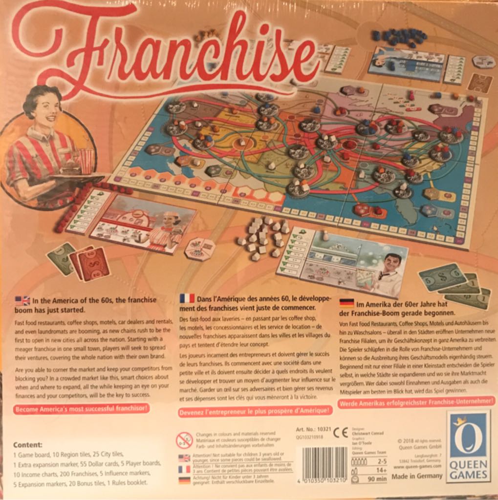 Franchise  (2-5) board game collectible [Barcode 4010350103210] - Main Image 2