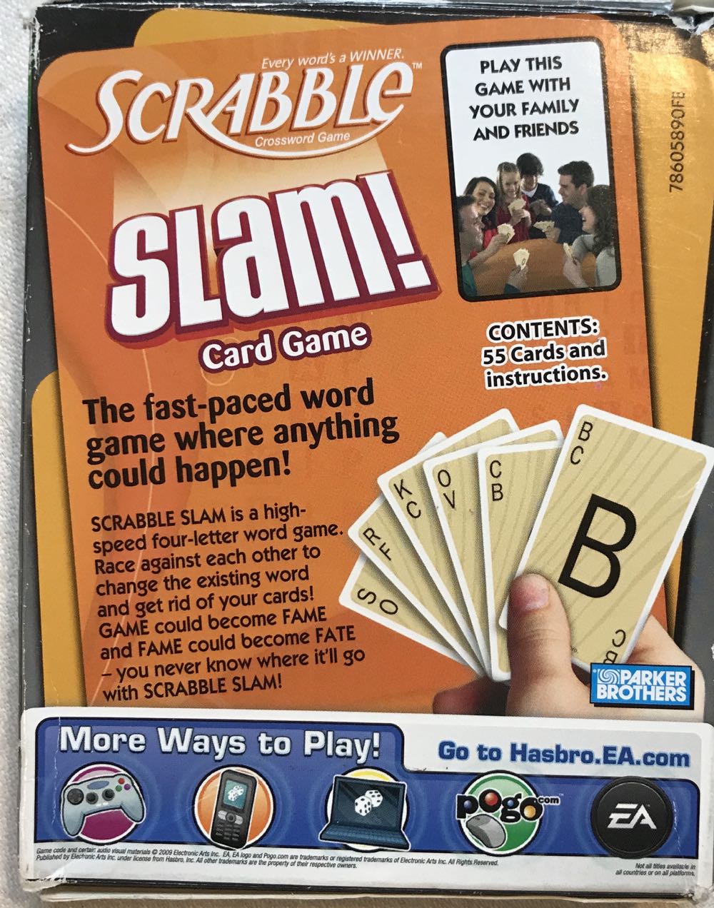Scrabble: Slam!  (2-4) board game collectible [Barcode 803516062292] - Main Image 4