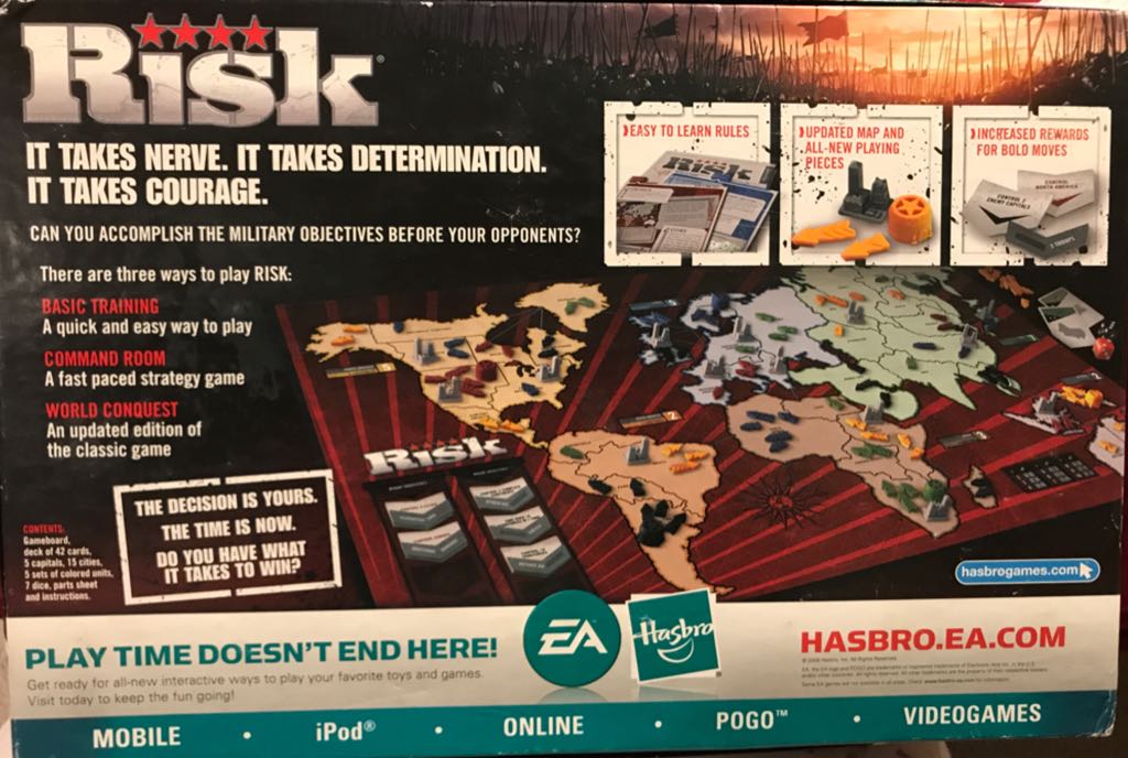 RISK: 2008 Edition  board game collectible - Main Image 2