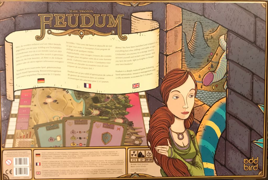 Feudum: KS Big Box Edition  (2-6) board game collectible [Barcode 602573231005] - Main Image 2